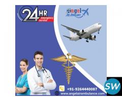 Hire Angel Air Ambulance Service in Ranchi with High-class Medical Tool