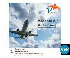 Take Advanced Vedanta Air Ambulance Service in Chennai for Instant Transportation - 1