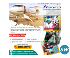 The Entire Medical Advancements Found In Aeromed Air Ambulance Service In Jabalpur