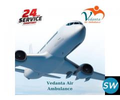 Avail Vedanta Air Ambulance Service in Raipur with a Responsible Healthcare Medical Team