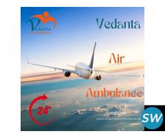Take Top-Class Vedanta Air Ambulance Service in Jamshedpur with Advanced Healthcare Team - 1