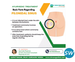 Best Doctor for Pilonidal Sinus Treatment Near Faridabad - 8010931122