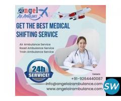 Choose Angel  Air Ambulance Service in Gaya With Best Medical Equipment - 1