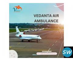 Take Advanced Vedanta Air Ambulance Service in Ranchi with Life-Care ICU Setup