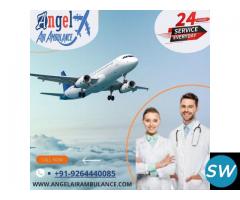 Angel Air Ambulance Service in Delhi is Providing a Journey without Discomfort
