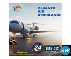 Avail of Vedanta Air Ambulance Service in Indore with Experienced Healthcare Team