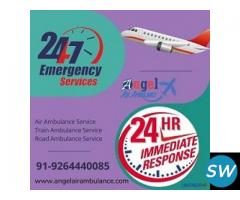 Available Angel Air Ambulance Service in Cooch Behar With Better Medical Equipment - 1