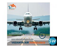 Avail of the Top-grade Vedanta Air Ambulance Service in Bangalore for Life-Support Medical Features