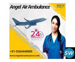 Never Reach the Opted Destination Late while Traveling with Angel Air Ambulance Kolkata