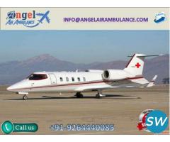 Use Angel Air Ambulance Service in Bagdogra With Critical Patient Care