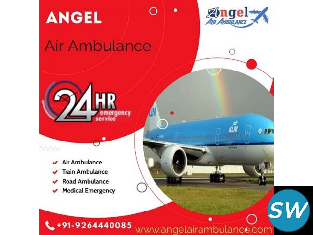 Angel Air Ambulance Service in Guwahati is Delivering Services According to Your Needs - 1