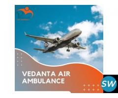 Avail of Advanced-Care Vedanta Air Ambulance Service in Jamshedpur with Updated Medical Tools - 1