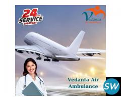 Select Top-class Vedanta Air Ambulance Service in Mumbai with State-of-the-art Medical Facilities