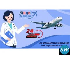 Take Angel  Air Ambulance Service in Gaya With Responsible Doctors Team