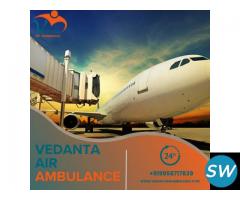 Take Top-Class Vedanta Air Ambulance Service in Ranchi for Advanced Medical Facilities - 1