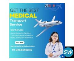 Available Up To Date Hi-Tech ICU Setup By Angel  Air Ambulance Service In Cooch Behar