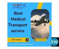Pick Angel Air Ambulance Service in Bokaro With Saving Medical Assistance