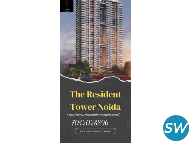 Book your future apartment at The Resident Tower Noida - 1