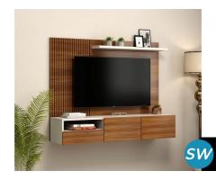 Revamp your entertainment area! 65% off TV units at Wooden Street's New Year Sale.