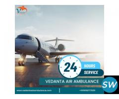 Take World-class Vedanta Air Ambulance Services in Chennai with Modern ICU Setup