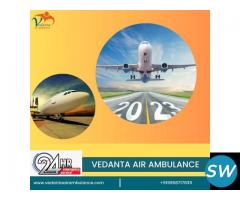 Select Developed Vedanta Air Ambulance Service in Bhubaneswar for Advanced Patient Transfer - 1