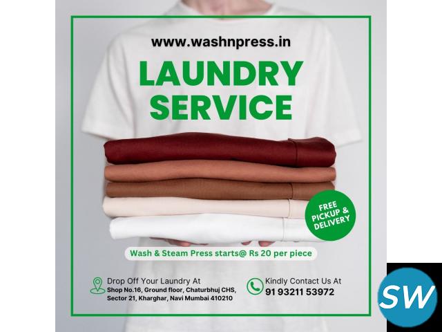 Best Dry Cleaning & Laundry Services in Ghansoli - 1