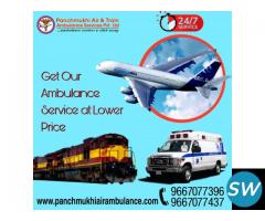 Get Panchmukhi Air Ambulance Services in Patna with Ultra-Modern Medical Facilities