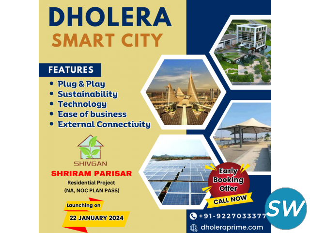 Invstment Project in Dholera Smart City - 1