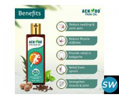 Benefits of Massage Achoo pain relief oil