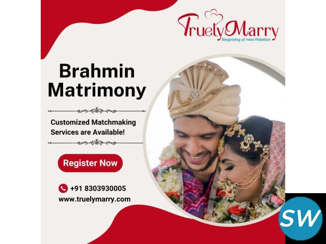 TruelyMarry: The Best Matrimony Site for Brahmins - 1