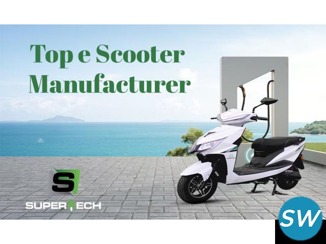Top E Scooter Manufacturer - Supertech EV - 1
