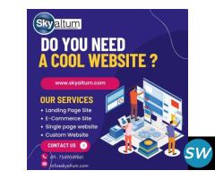 Skyaltum, Best Web design company in Bangalore