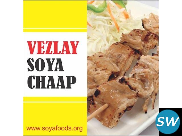 Buy Vezlay Soya Chaap With Real Meat Taste In Veg - 1