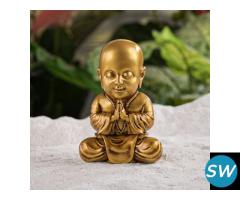 Meditating Baby Monk