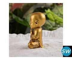 Meditating Baby Monk