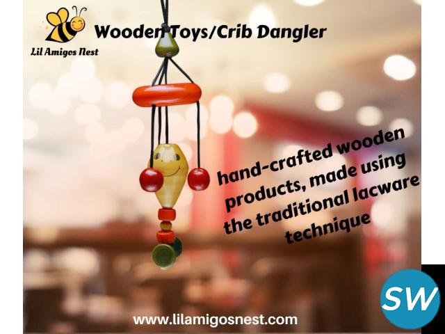 Buy wooden toys Online in India at Lil Amigos Nest - 1