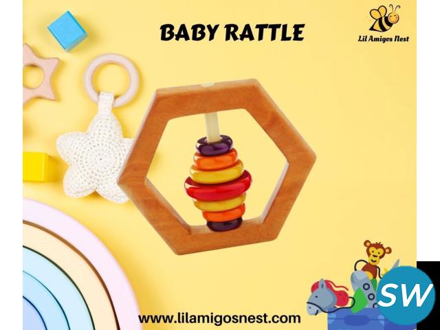 Buy Baby Ratttles Online in India at Lil Amigos Ne - 1