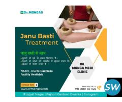 Janu Basti Therapy in Delhi NCR | 8010931122