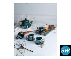 Elegant Vintage Teacup Set for Timeless Tea Partie - 1