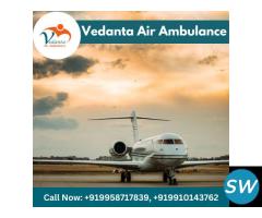 Use Vedanta Air Ambulance in Guwahati 24 hours