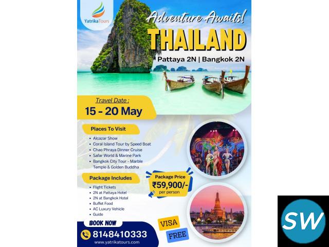 Thailand Tour Package with Yatrika Tours - 1