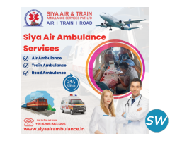 Siya Air Ambulance Service in Patna – With Well-Sk
