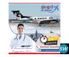 Angel Air Ambulance Kolkata Provides Safe Medical