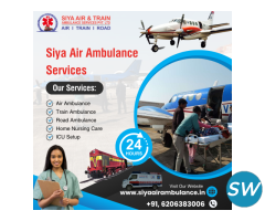 Siya Air Ambulance Service in Kolkata – Evacuate U