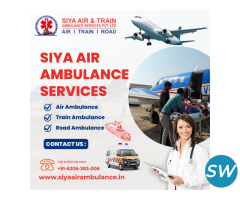 Siya Air Ambulance Service in Kolkata - Relocate W