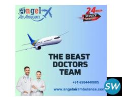 Superb Angel Air Ambulance Service in Gorakhpur