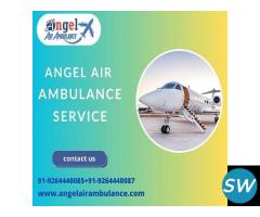 Get Angel Air Ambulance Service in Bagdogra