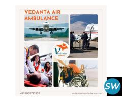 Vedanta Air Ambulance Services in Allahabad
