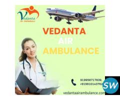Vedanta Air Ambulance Services in Gorakhpur