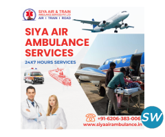 Siya Air Ambulance Service in Ranchi - You Can Shi